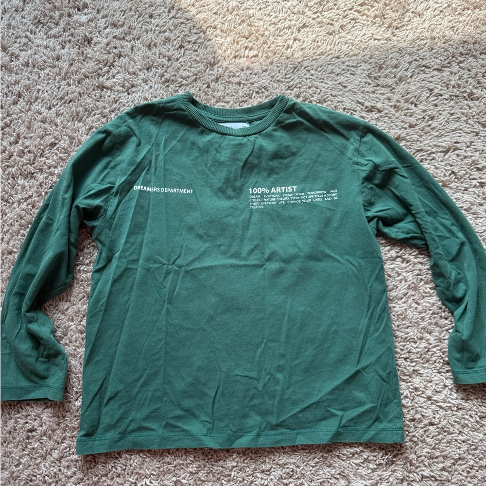 Boys Zara size 8 long sleeve